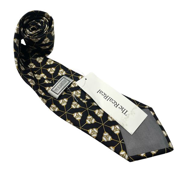 Versus Versace Silk Classic Tie - Picture 4 of 9